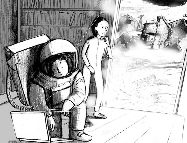 Иллюстрация к книге — Джордж и ледяной спутник [_97.jpg]