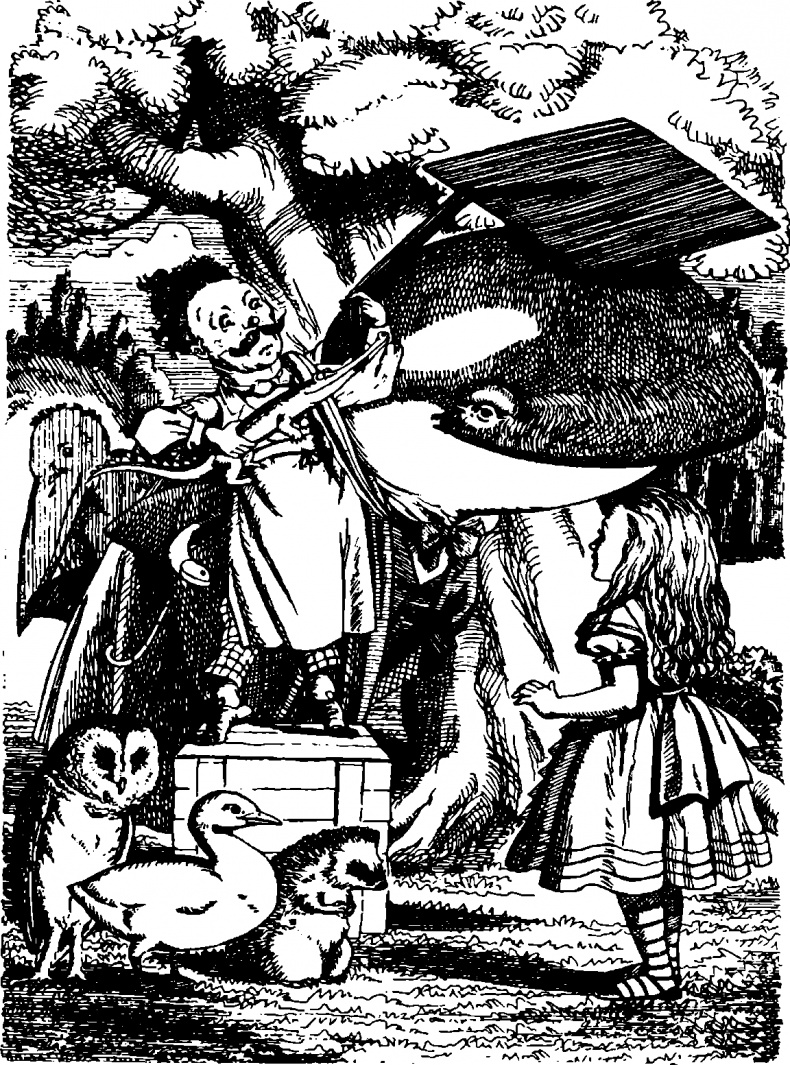 Иллюстрация к книге — Алиса в Заиголье [i_001.jpg]