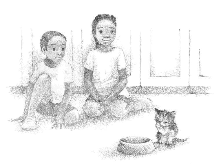 Иллюстрация к книге — Котёнок Чарли, или Хвостатый бродяга [i_009.jpg]