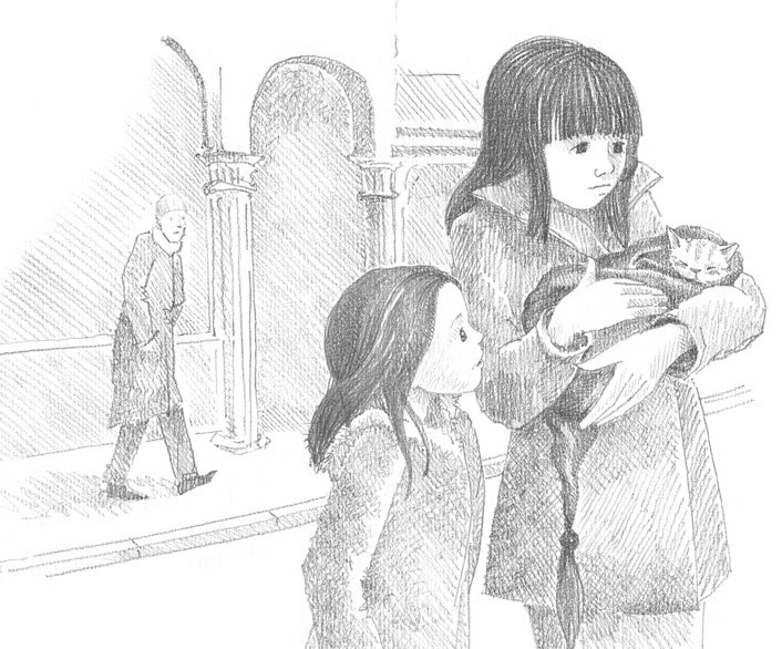 Иллюстрация к книге — Котёнок Сильвер, или Полосатый храбрец [_3.jpg]