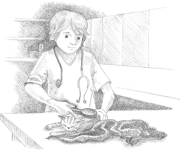 Иллюстрация к книге — Котёнок Сильвер, или Полосатый храбрец [_5.jpg]