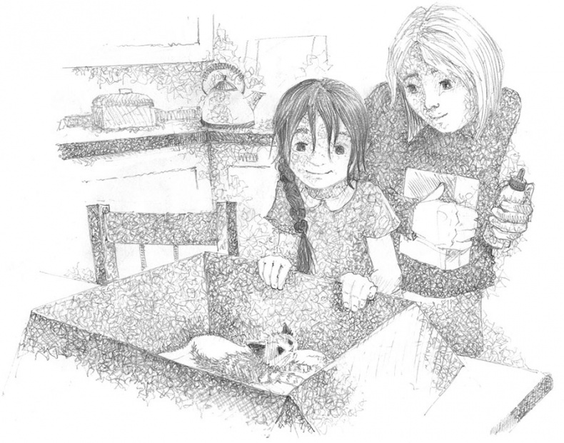 Иллюстрация к книге — Котёнок Веснушка, или Как научиться помогать [i_013.jpg]