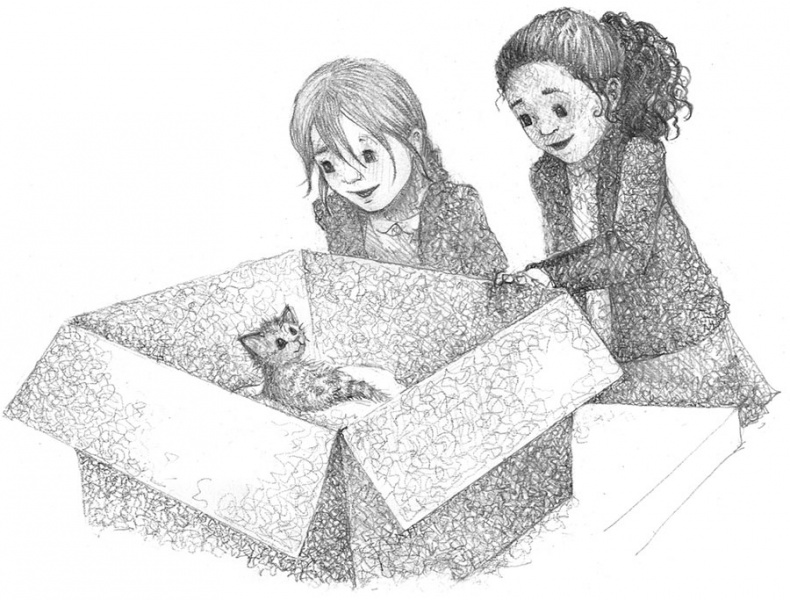 Иллюстрация к книге — Котёнок Веснушка, или Как научиться помогать [i_019.jpg]