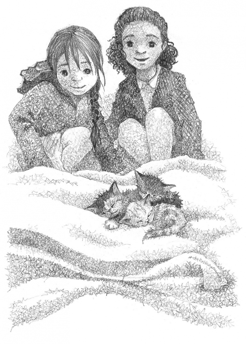 Иллюстрация к книге — Котёнок Веснушка, или Как научиться помогать [i_027.jpg]