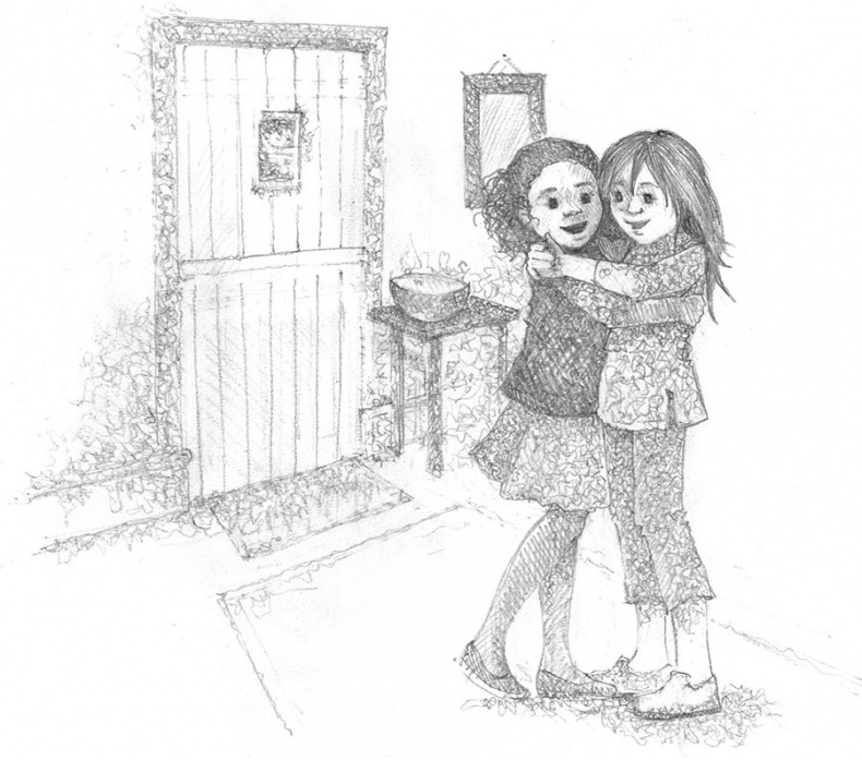 Иллюстрация к книге — Котёнок Веснушка, или Как научиться помогать [i_037.jpg]