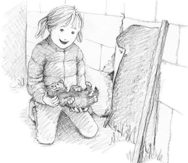 Иллюстрация к книге — Котенок Одуванчик, или Игра в прятки [block_001144134.jpg]