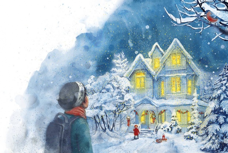 Иллюстрация к книге — Снежная сестрёнка [_10.jpg]