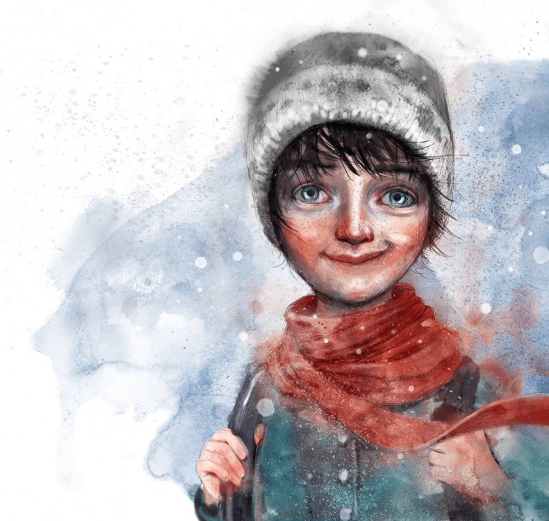 Иллюстрация к книге — Снежная сестрёнка [_16.jpg]
