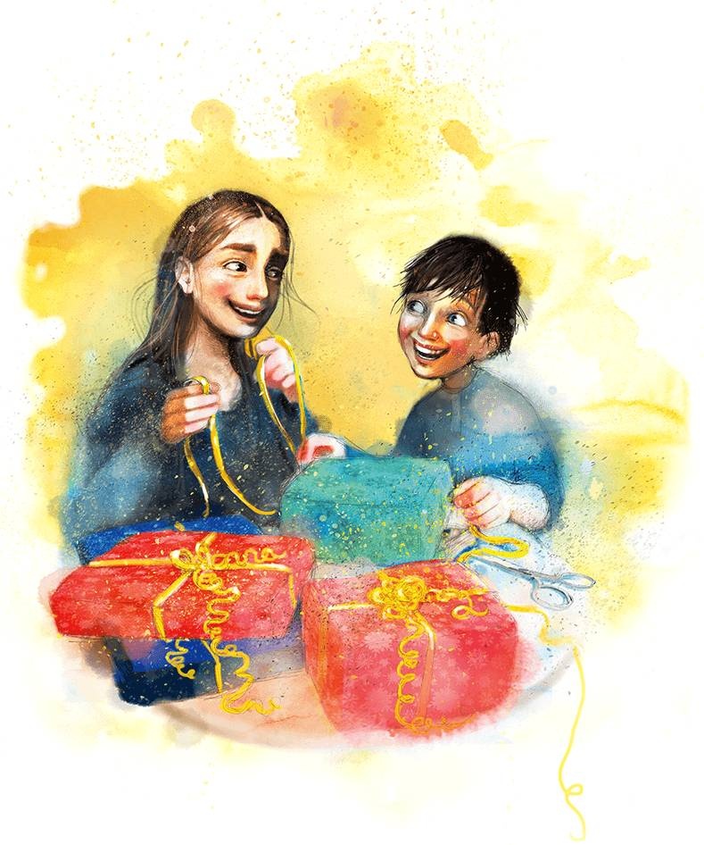 Иллюстрация к книге — Снежная сестрёнка [_40.jpg]