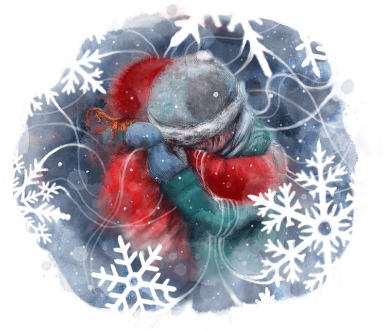 Иллюстрация к книге — Снежная сестрёнка [_54.jpg]