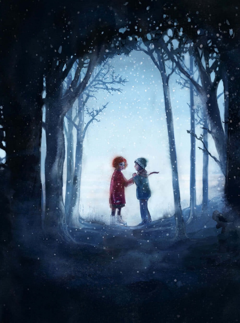 Иллюстрация к книге — Снежная сестрёнка [_80.jpg]
