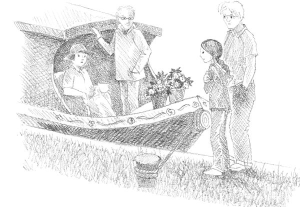 Иллюстрация к книге — Щенок Фред, или Уплывший дом [block_001144104.jpg]