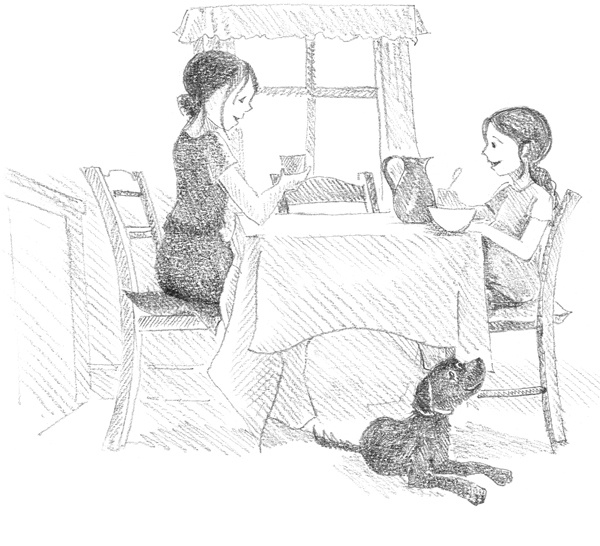 Иллюстрация к книге — Щенок Фред, или Уплывший дом [block_00114417.jpg]