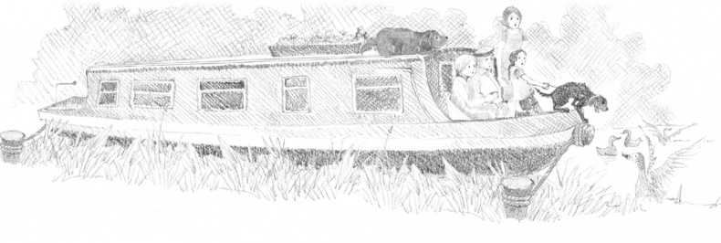 Иллюстрация к книге — Щенок Фред, или Уплывший дом [block_00114429.jpg]