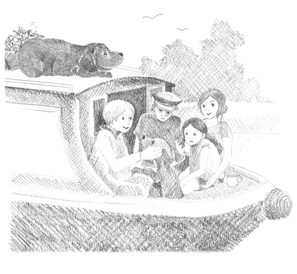 Иллюстрация к книге — Щенок Фред, или Уплывший дом [block_00114433.jpg]