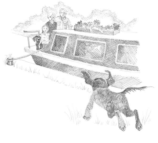 Иллюстрация к книге — Щенок Фред, или Уплывший дом [block_00114472.jpg]