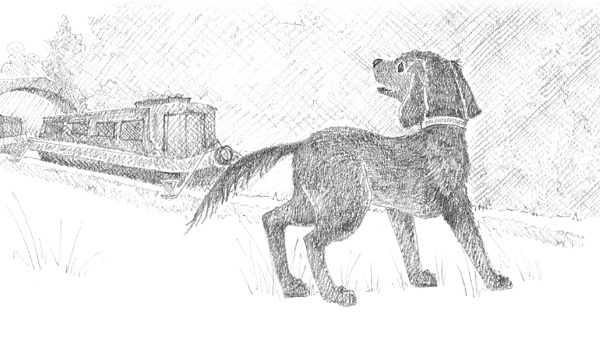 Иллюстрация к книге — Щенок Фред, или Уплывший дом [block_00114490.jpg]