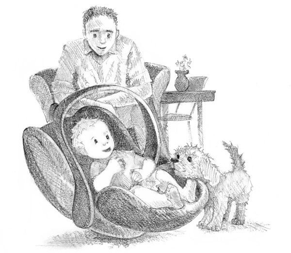 Иллюстрация к книге — Щенок Молли, или Ищу хозяйку [block_001144118.jpg]