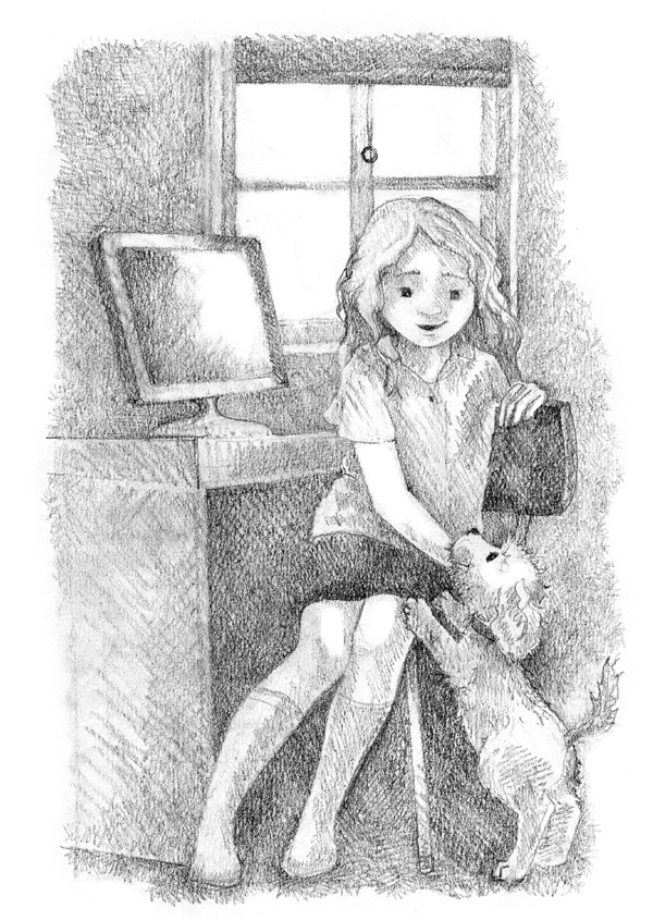 Иллюстрация к книге — Щенок Молли, или Ищу хозяйку [block_001144138.jpg]