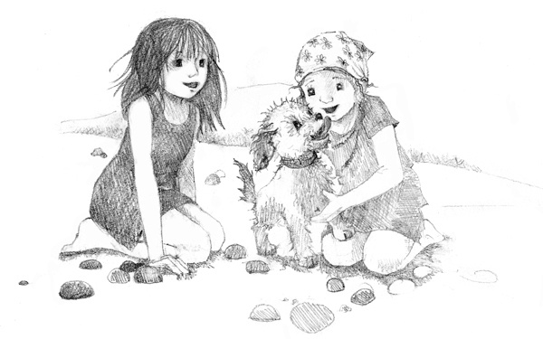 Иллюстрация к книге — Щенок Молли, или Ищу хозяйку [block_00114422.jpg]