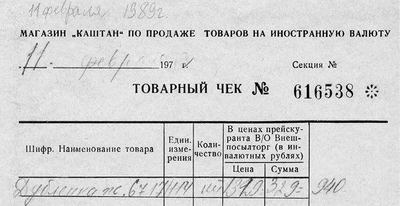 Иллюстрация к книге — Магазины «Березка»: парадоксы потребления в позднем СССР [i_004.jpg]