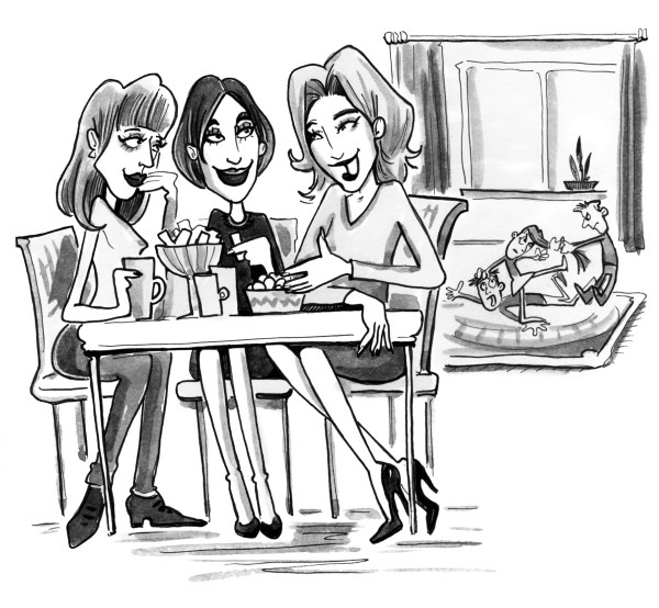 Иллюстрация к книге — Дневник жены юмориста [i_027.jpg]