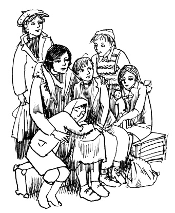 Иллюстрация к книге — Там, за чертой блокады [i_002.jpg]