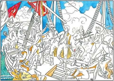 Иллюстрация к книге — Азбука гардемарина [i_004.jpg]