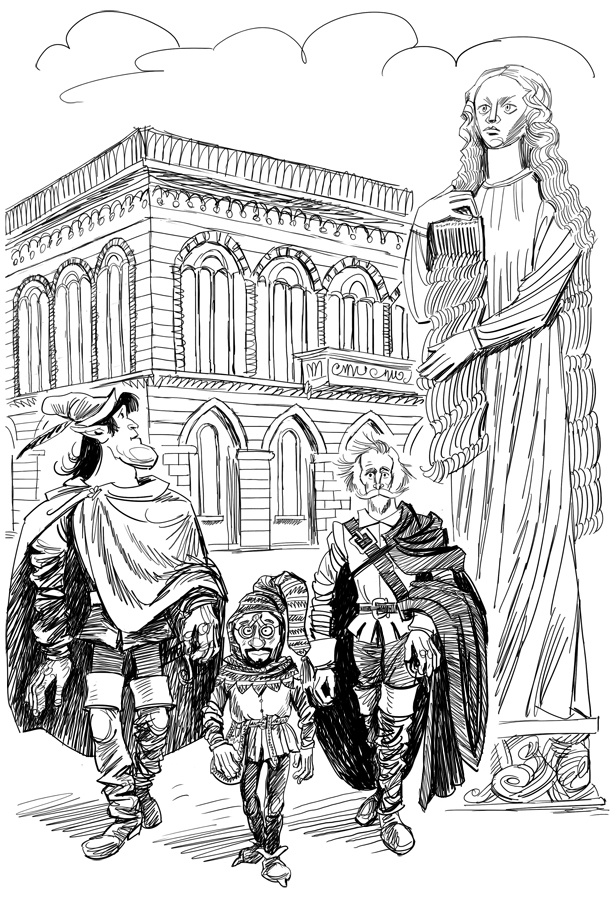 Иллюстрация к книге — Большие неприятности маленькой принцессы и Странствие капитана королевских гоблинов. Сказка-путешествие [_14.jpg]