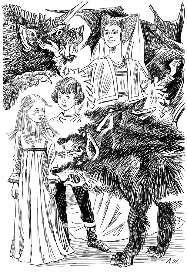 Иллюстрация к книге — Большие неприятности маленькой принцессы и Странствие капитана королевских гоблинов. Сказка-путешествие [_21.jpg]