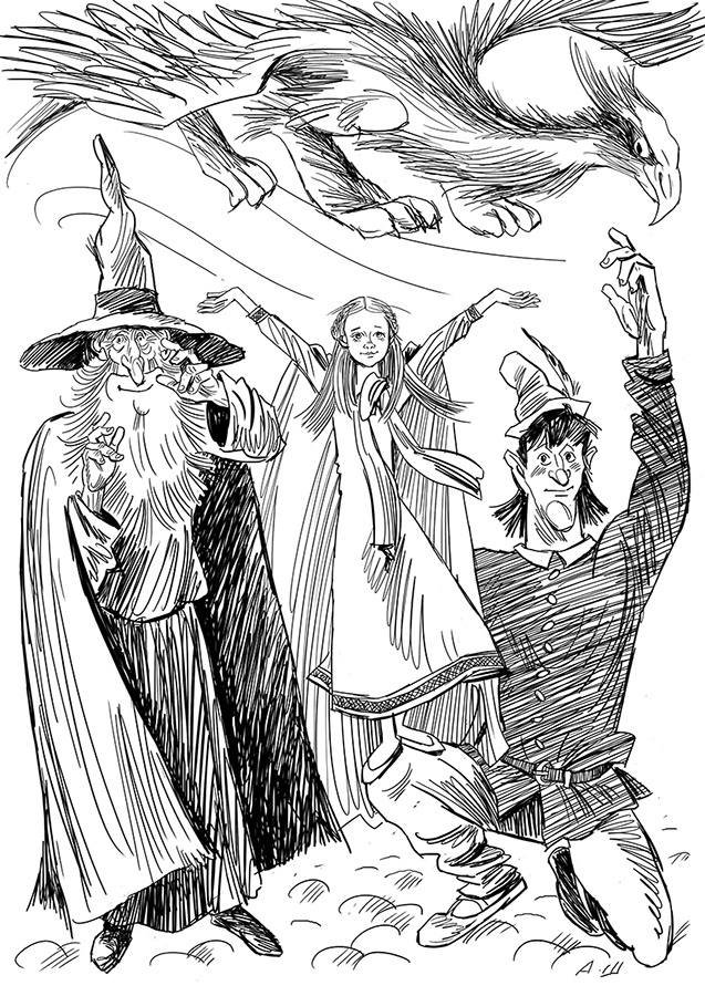 Иллюстрация к книге — Большие неприятности маленькой принцессы и Странствие капитана королевских гоблинов. Сказка-путешествие [_29.jpg]