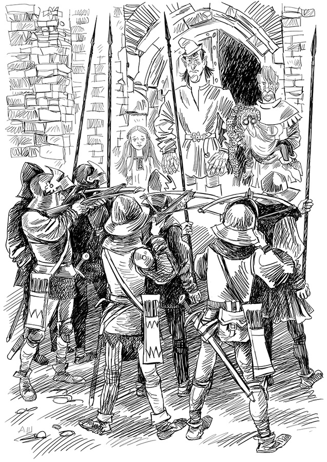 Иллюстрация к книге — Большие неприятности маленькой принцессы и Странствие капитана королевских гоблинов. Сказка-путешествие [_30.jpg]