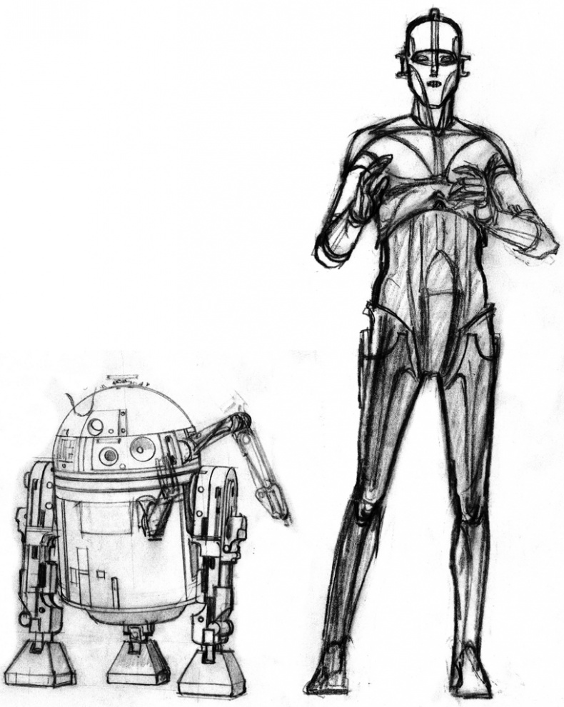 Иллюстрация к книге — Звёздные Войны. Новая надежда. Принцесса, негодяй и мальчик с фермы [image27.jpg]