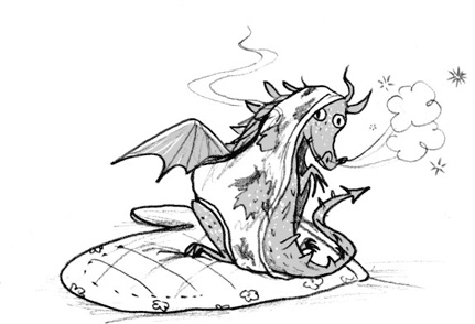 Иллюстрация к книге — Мальчик, который воспитывал драконов [i_003.jpg]