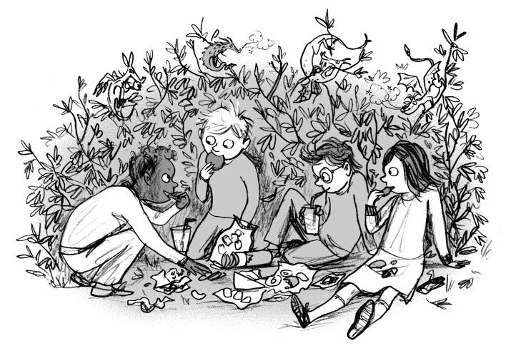 Иллюстрация к книге — Мальчик, который воспитывал драконов [i_011.jpg]