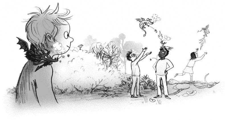 Иллюстрация к книге — Мальчик, который воспитывал драконов [i_064.jpg]