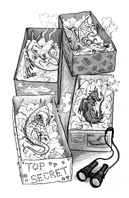 Иллюстрация к книге — Мальчик, который выращивал драконов [i_100.jpg]