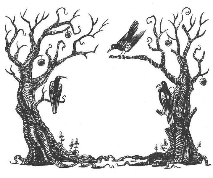 Иллюстрация к книге — Мрачные сказки братьев Гримм [i_001.jpg]