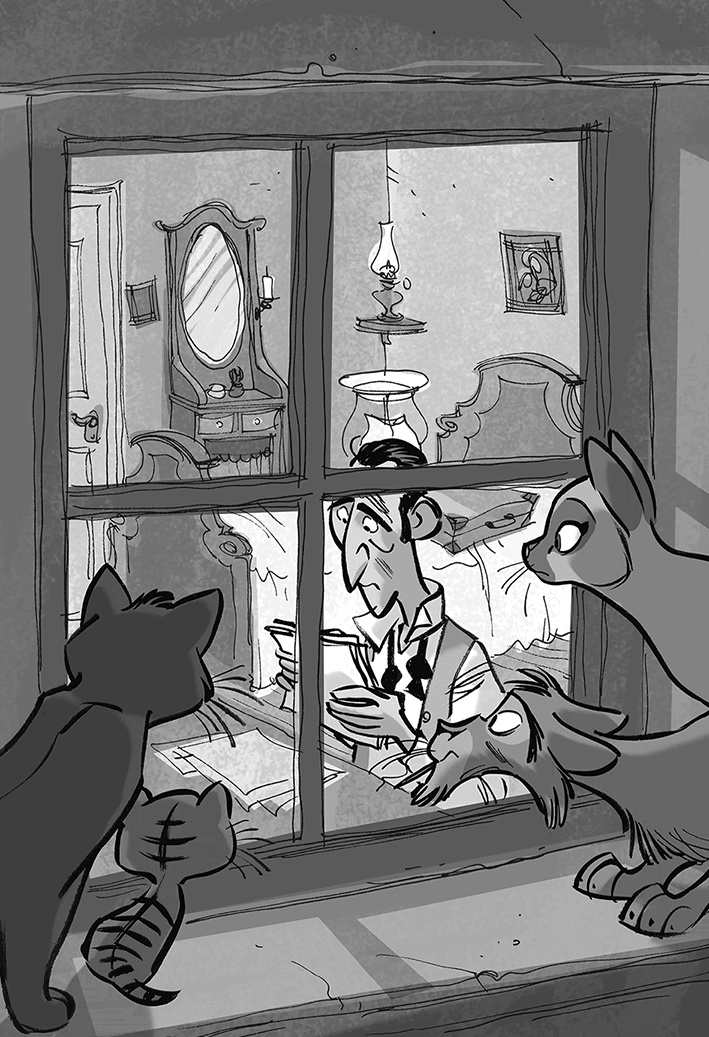 Иллюстрация к книге — Таинственное исчезновение золотого кота [i_027.jpg]