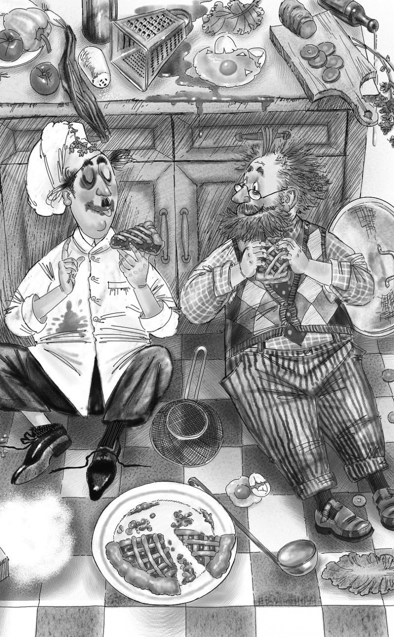 Иллюстрация к книге — Шоколадный дедушка. Тайна старого сундука [i_037.jpg]