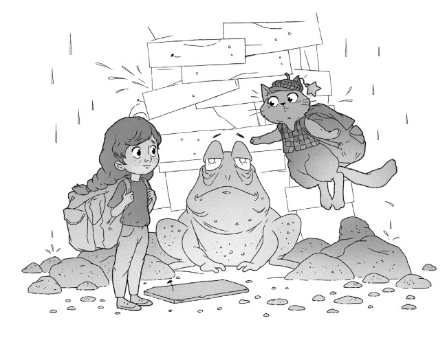 Иллюстрация к книге — Удивительные приключения Златы и кота Обжоркина [_005.jpg]