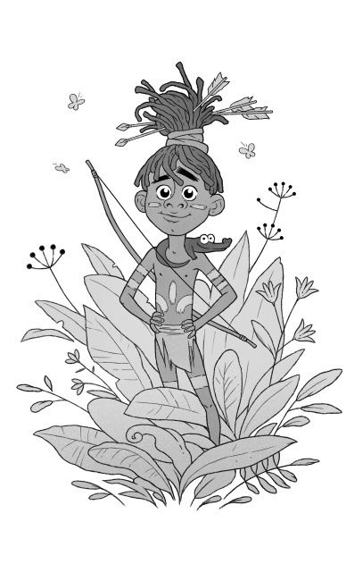 Иллюстрация к книге — Удивительные приключения Златы и кота Обжоркина [_011.jpg]