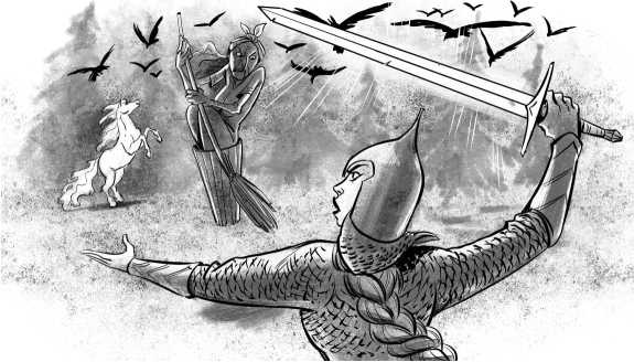 Иллюстрация к книге — Кощеева дочка и бабушкина внучка [i_004.jpg]