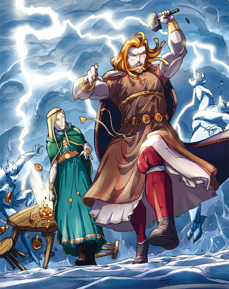 Иллюстрация к книге — Скандинавские мифы для детей [i_046.jpg]