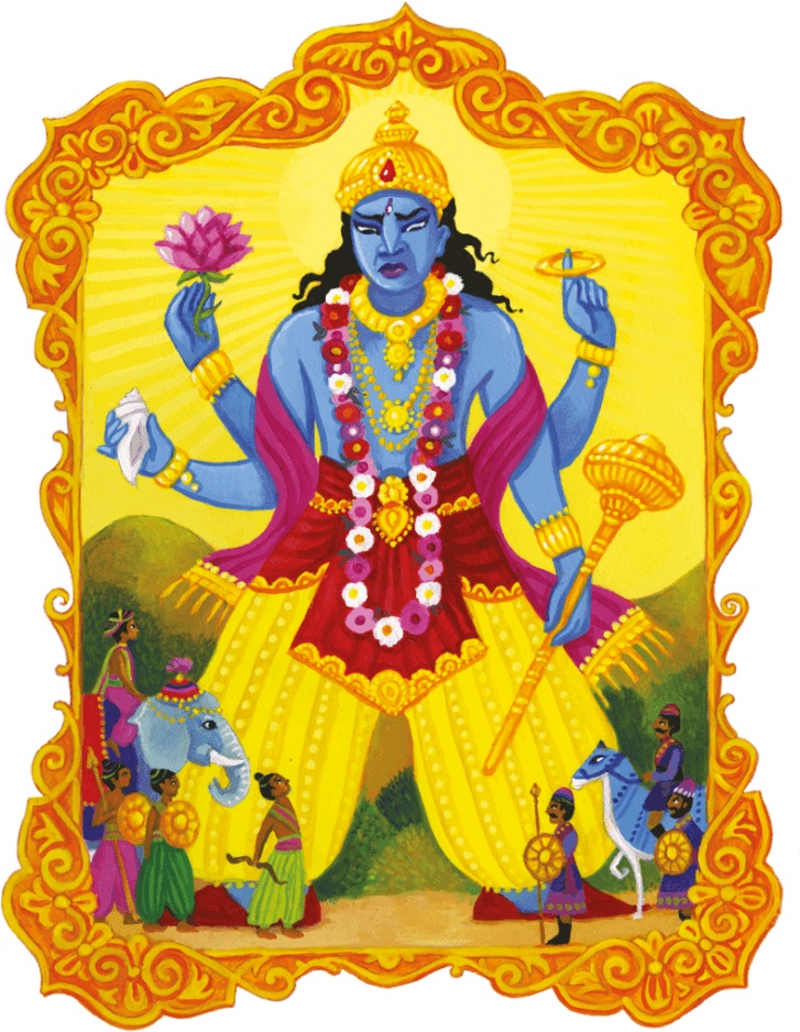 Иллюстрация к книге — Индийские мифы для детей [i_079.jpg]