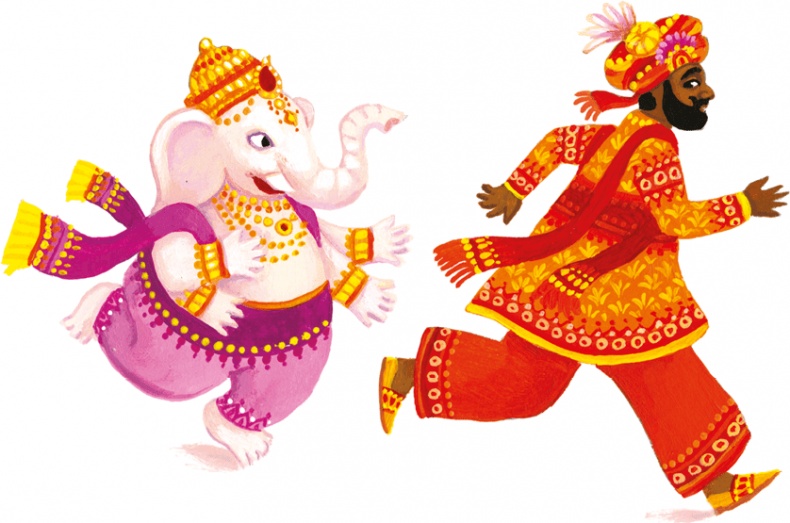 Иллюстрация к книге — Индийские мифы для детей [i_101.jpg]