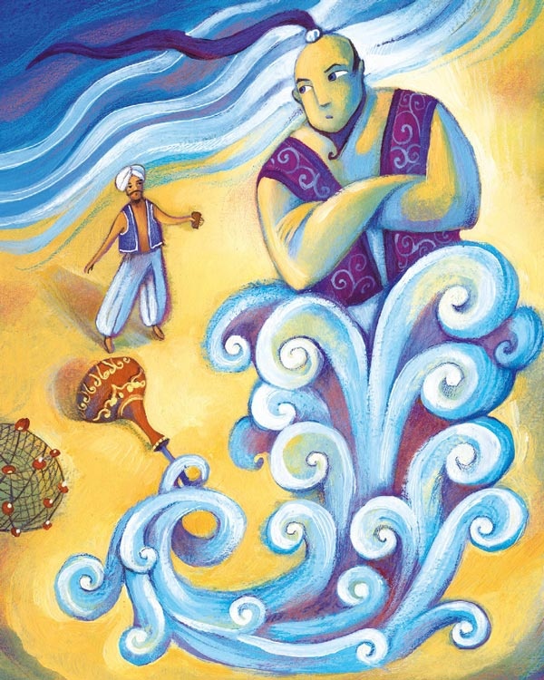 Иллюстрация к книге — Тысяча и одна ночь. Арабские сказки для детей [i_002.jpg]