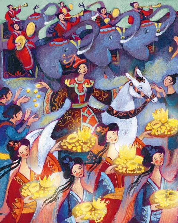 Иллюстрация к книге — Тысяча и одна ночь. Арабские сказки для детей [i_041.jpg]