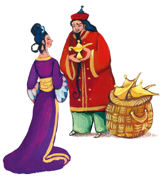 Иллюстрация к книге — Тысяча и одна ночь. Арабские сказки для детей [i_042.jpg]