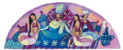 Иллюстрация к книге — Тысяча и одна ночь. Арабские сказки для детей [i_045.jpg]